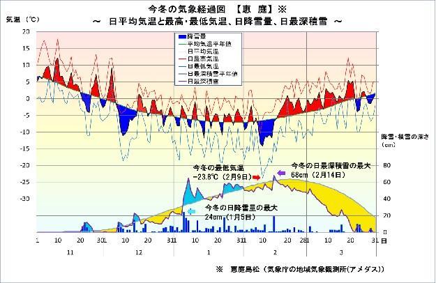 今年の冬を振り返って(平成30年11月~平成31年3月)