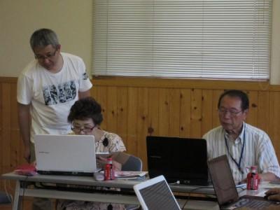 パソコン自主学習中